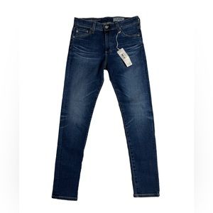 Ag Adriano Goldschmied Indigo Ankle Skinny Jeans